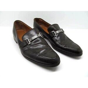 Bally Switzerland Lebel Horse Bit Loafers Mens  Size US 9.5 D